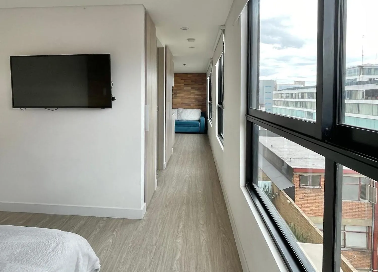 Iluminacion Vista Comodidad Wifi Y Seguridad Bogotá Apartamento