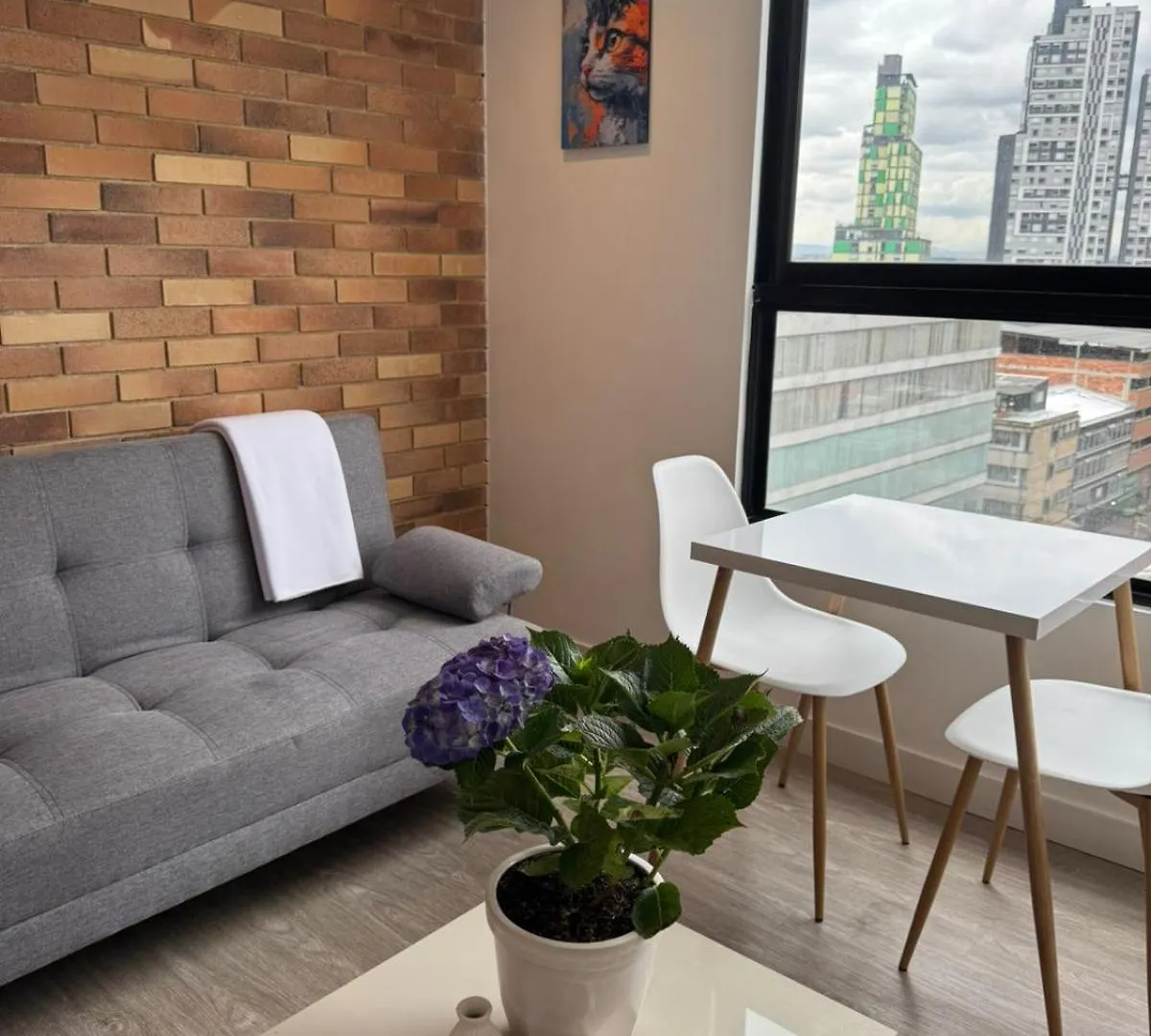 Apartamento Iluminacion Vista Comodidad Wifi Y Seguridad Bogotá